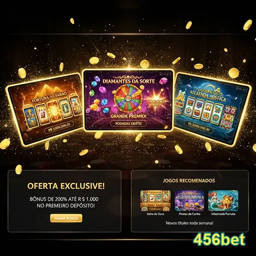 Máquina de slots com símbolos vibrantes e tema de cassino