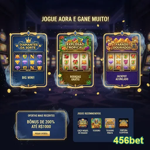 Diversidade de slots para uma experiência única - 456bet